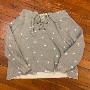 Storia Cropped Star Hoodie